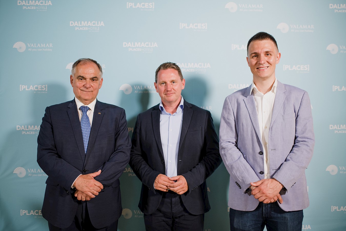 Blaženko Boban, župan Splitsko-dalmatinske županije, Željko Kukurin, predsjednik Uprave Valamar Riviere i Zoran Paunović, gradonačelnik Makarske.jpg