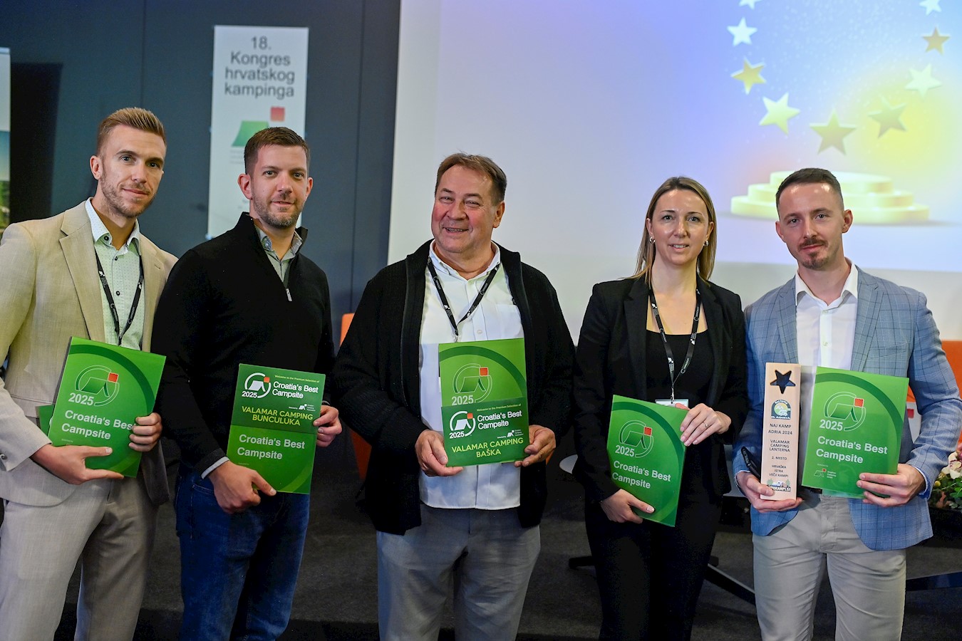 Croatia's Best Campsite - Valamar Camping - Andrej Šircelj (VC Krk), Bojan Smiljanić (Camping Bunculuka), Josip Jozić (VC Baška), Nataša Radešić.JPG